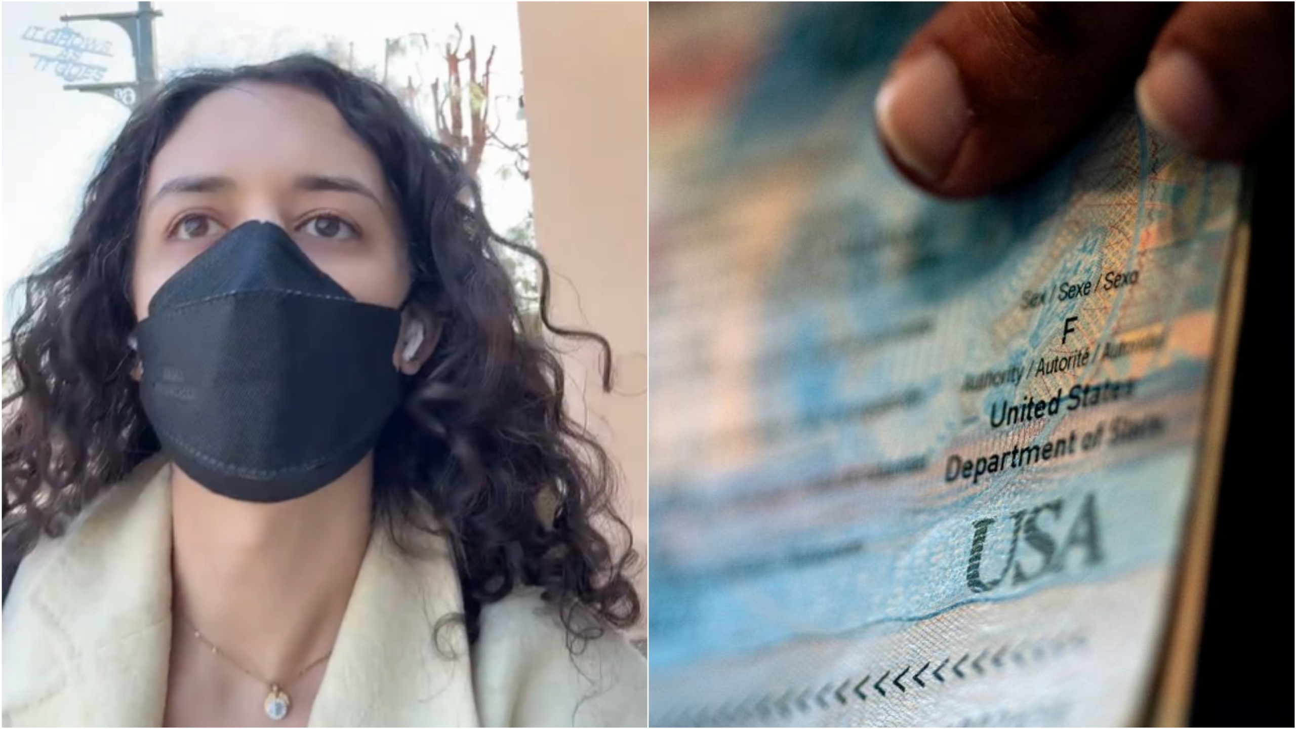 Los estadounidenses trans acusan a Trump de 'prohibición de viajes': "No me darán ningún pasaporte con ningún nombre"