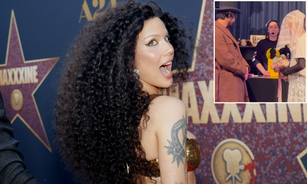 ¿Halsey acaba de insinuar una boda secreta?