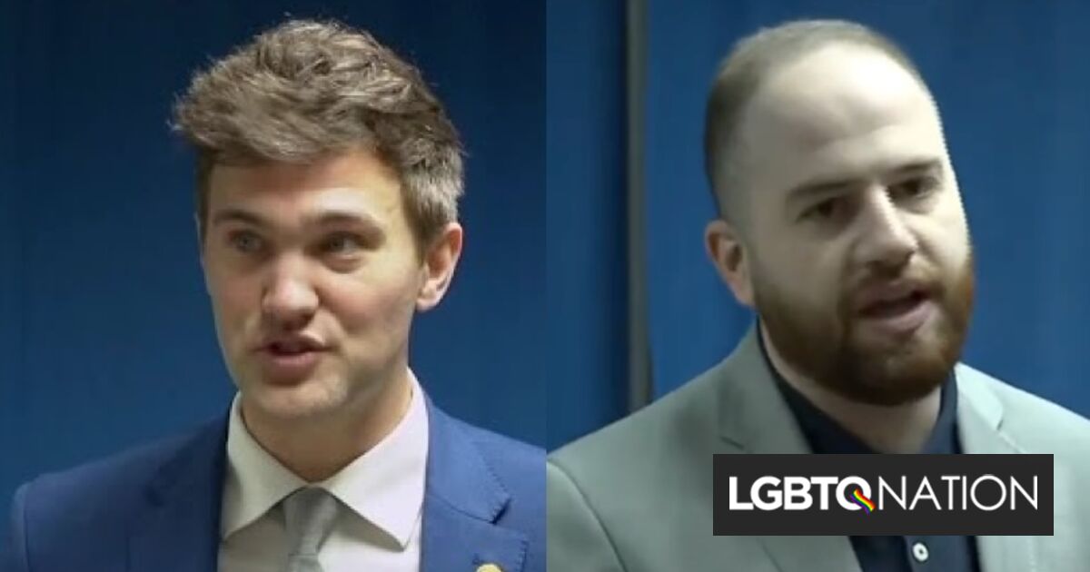 El demócrata gay supera a la conferencia de prensa "bufón" de los republicanos.