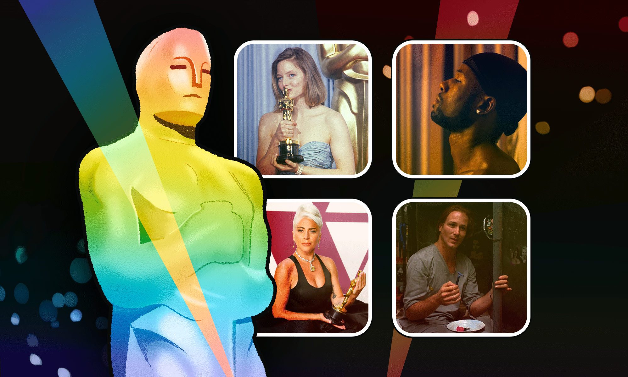 La historia completa, fascinante y frecuentemente problemática - LGBTQ+ de los Oscar