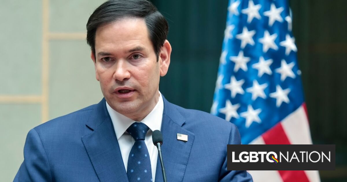 Marco Rubio prohibir permanentemente a los atletas trans extranjeros de ingresar a los Estados Unidos