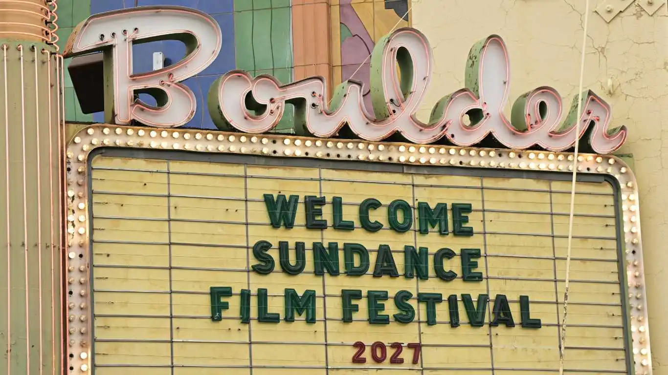 People celebrated Sundance Film Festival coming to Colorado at Boulder Theatre in Boulder, Colorado on 27 March.