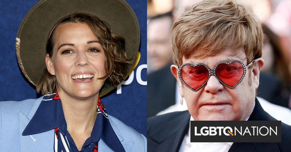 Elton John y Brandi Carlile lanzan animado rock himno para jóvenes queer
