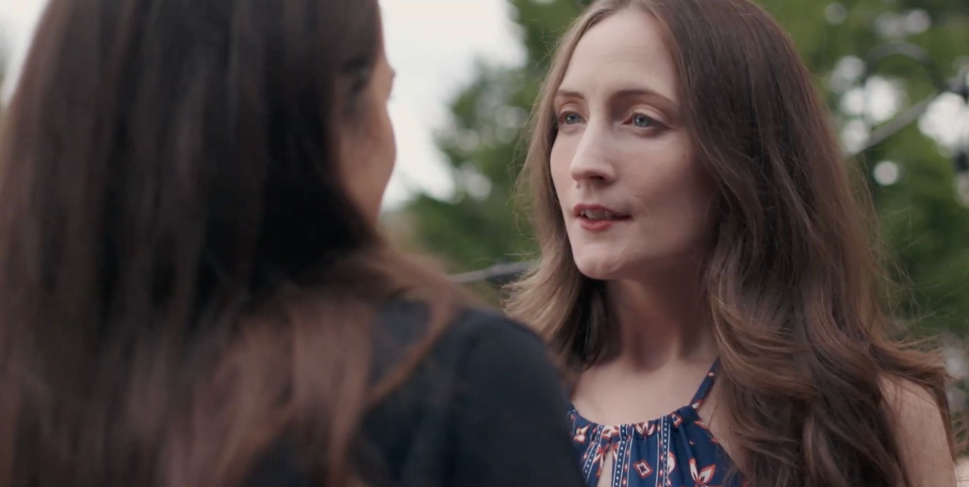 Darcy in the trailer for queer film Lakeview.