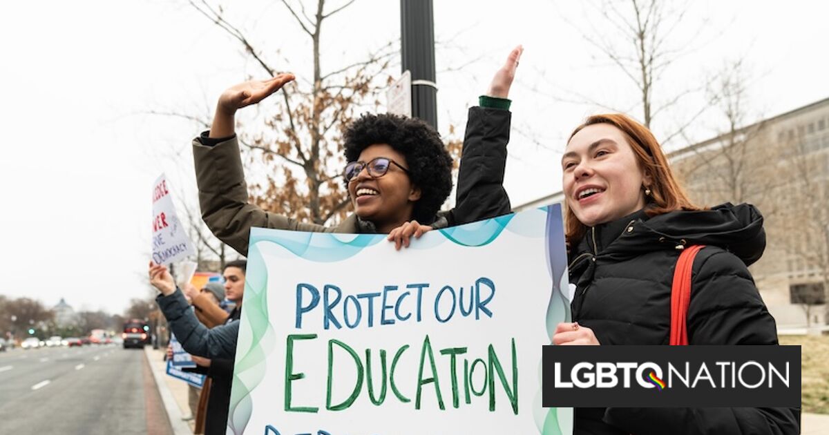 La orden de Donald Trump de eliminar el Departamento de Educación no ofrece detalles