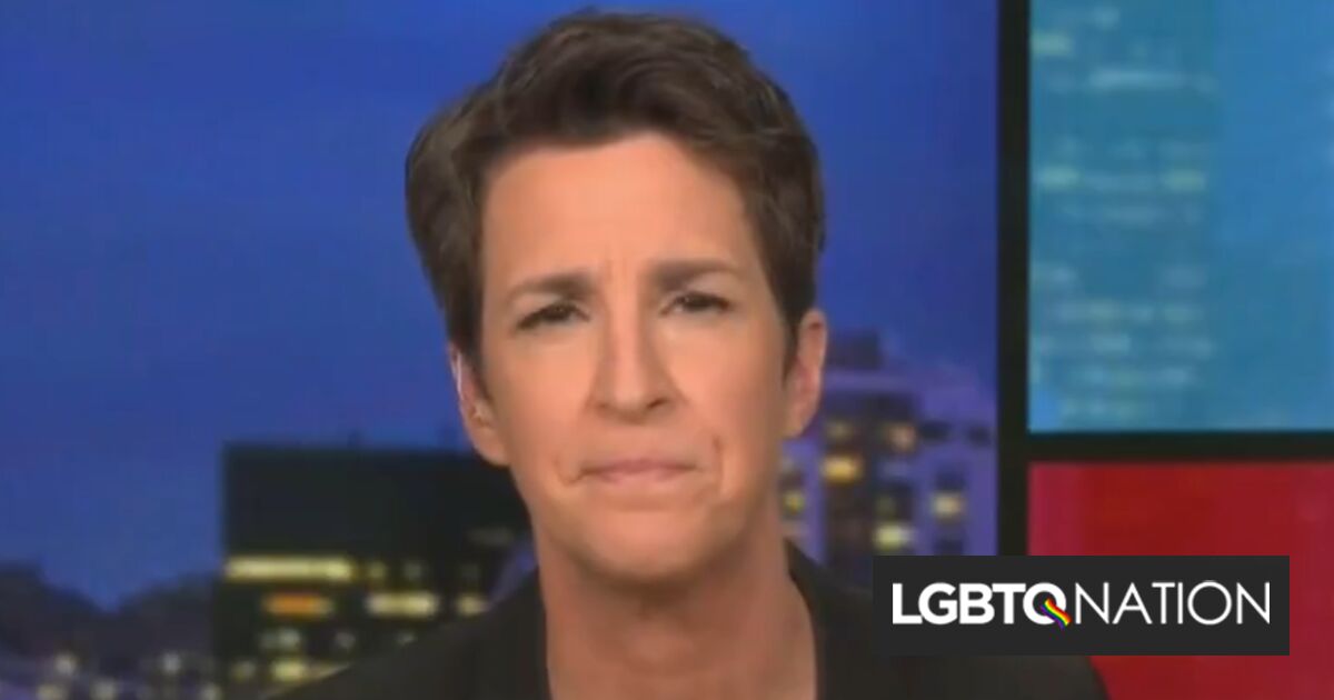 Rachel Maddow se sorprendió cuando el Partido Republicano "se derrumbó después de que Top Dem" grita su pelea "