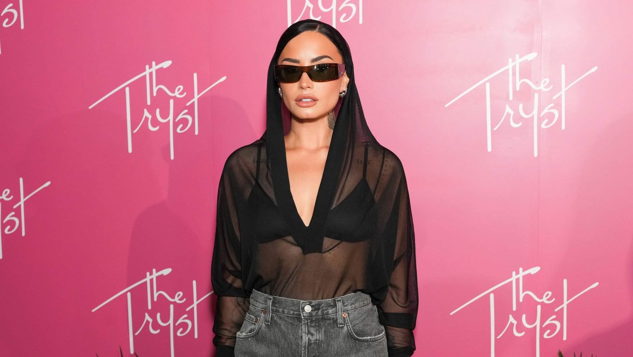 Demi Lovato attends the opening night party at The Tryst Puerto Vallarta on April 25, 2025 in Puerto Vallarta, Mexico.