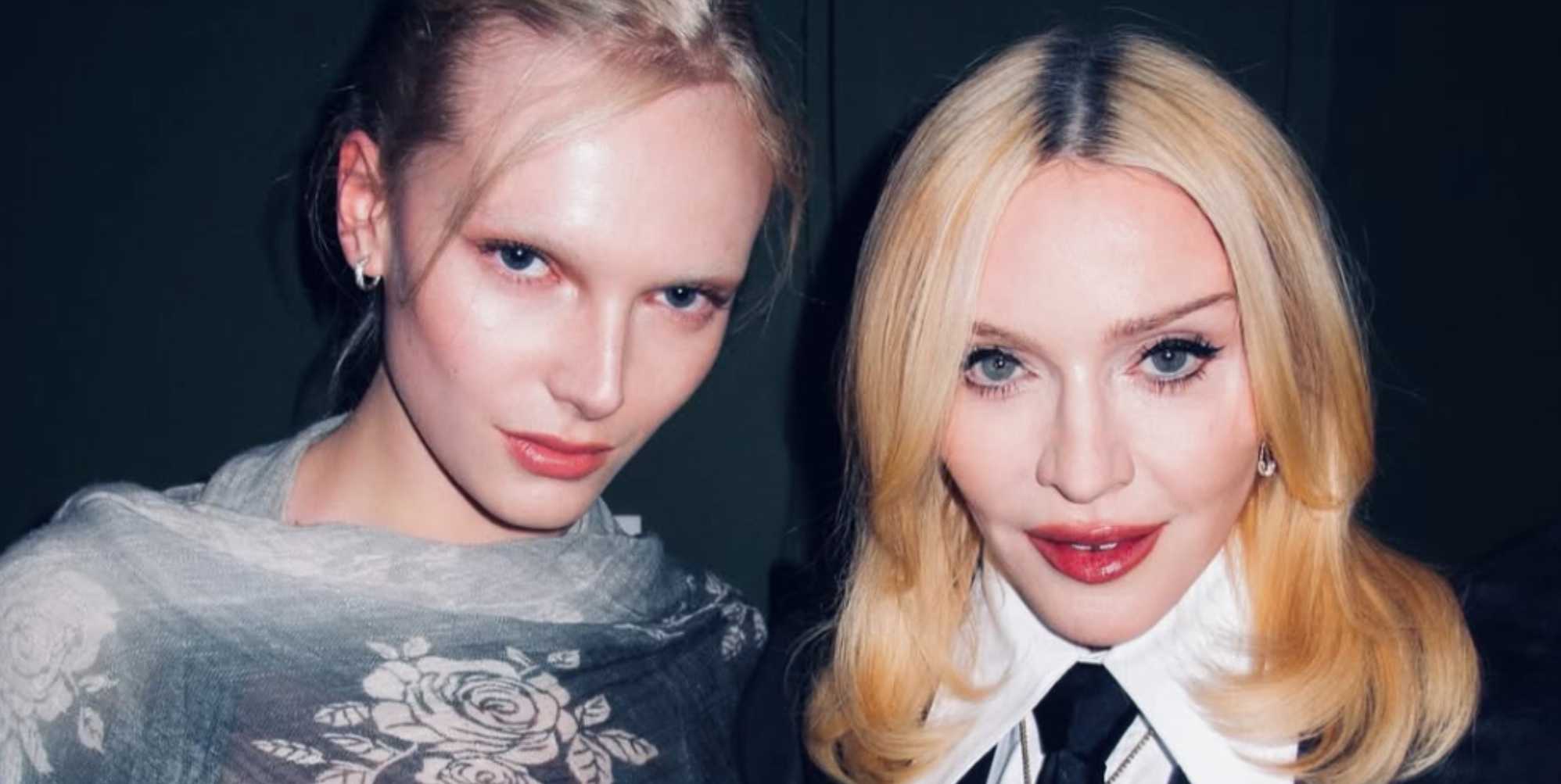 Alex Consani, Madonna celebra el día trans de la visibilidad con el desfile de modas para recaudar fondos