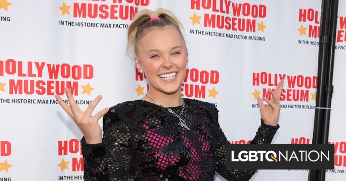JoJo Siwa sorprende a los fanáticos con confesión personal queer-tastic-tastic