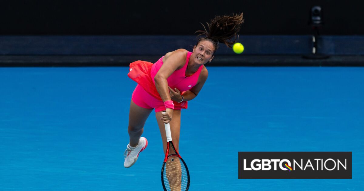 La tenista estrella Daria Kasatkina ahora está jugando para Australia después de huir de Rusia homofóbica
