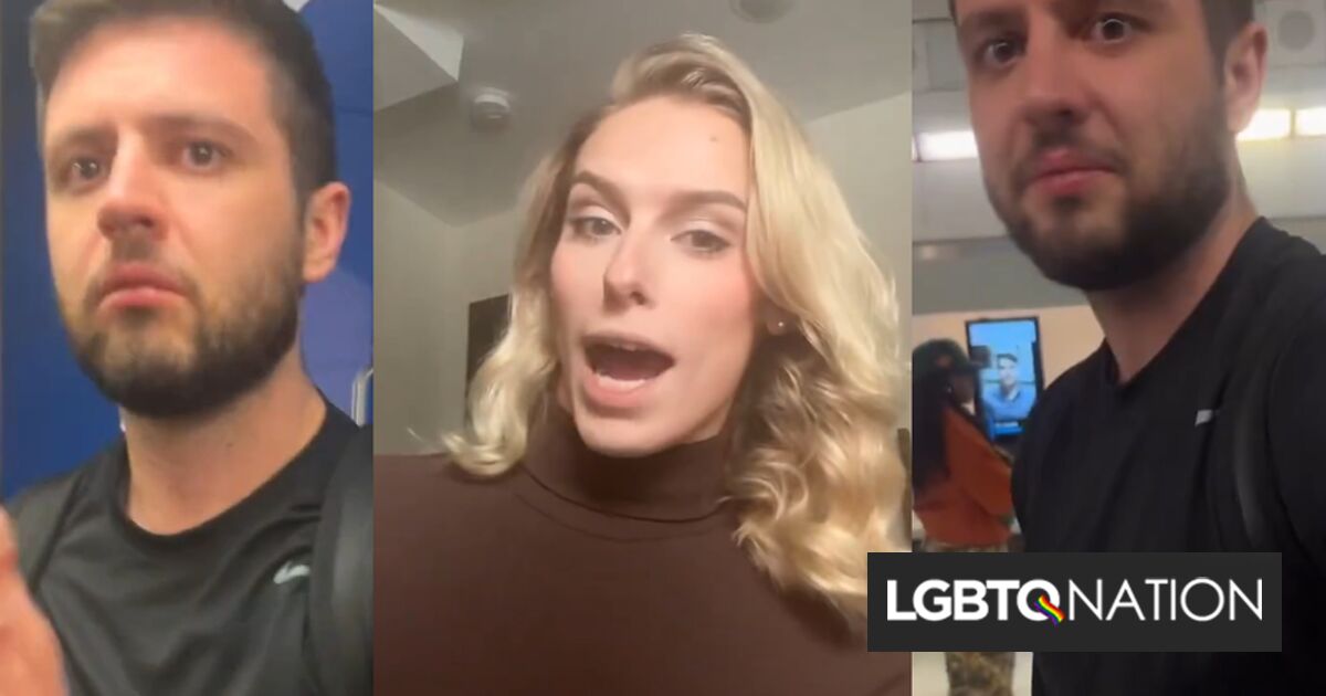 Un trumper acosó y gritó insultos a una reina trans "Drag Race". Ella consiguió la última risa.