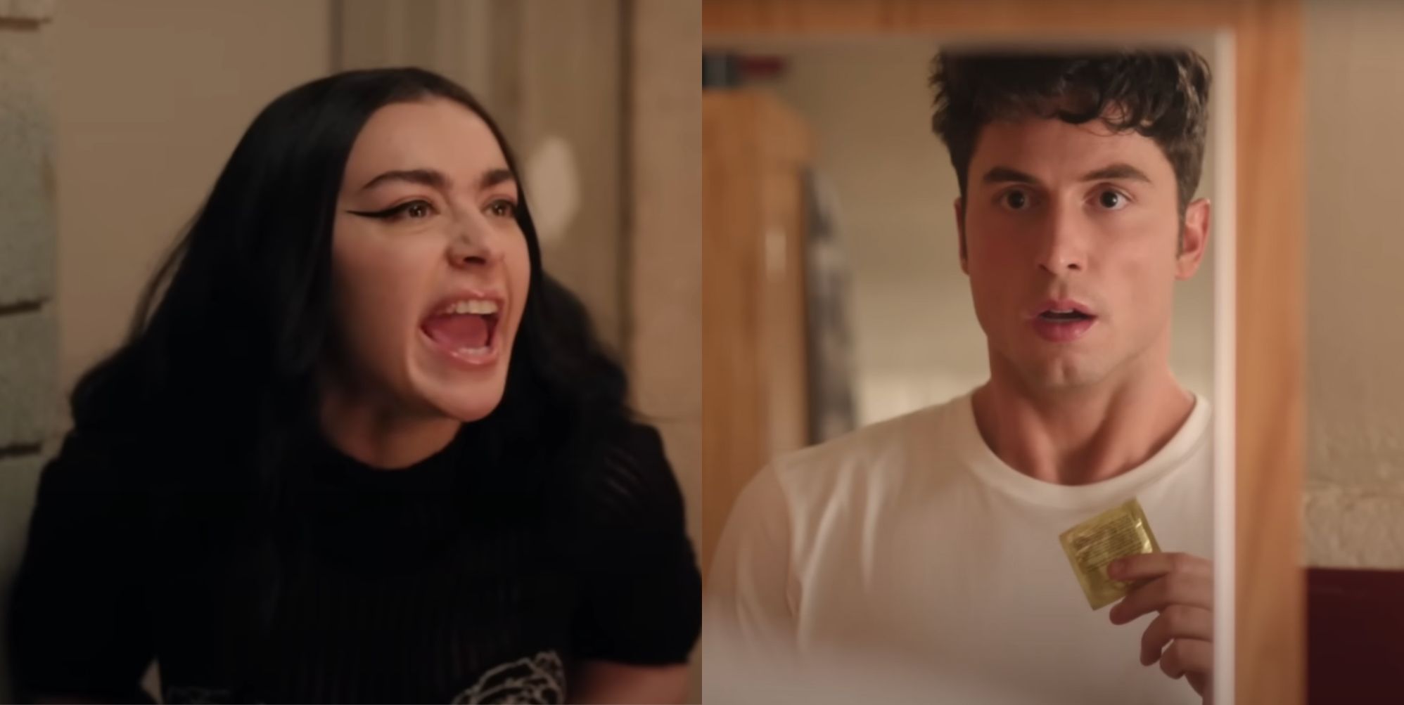 La estrella en exceso Benito Skinner estaba "preocupada" por Charli XCX Cameo en la comedia queer