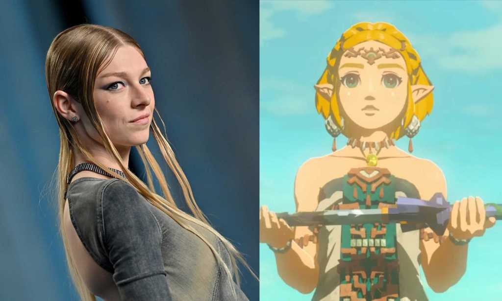 Hunter Schafer/Zelda en lágrimas de un reino