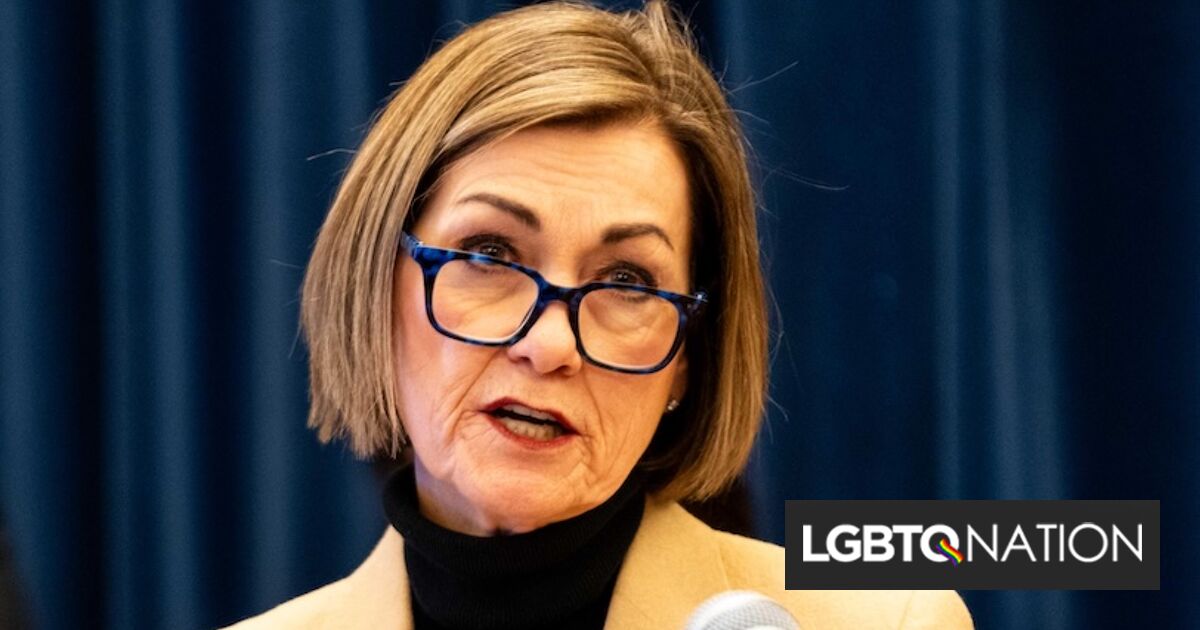 El juez federal derriba partes clave de la ley de educación "Don't Say Gay" de Iowa