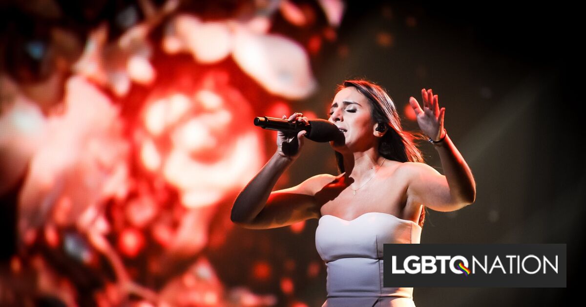 Eurovisión prohíbe las banderas del orgullo del escenario del concurso muy extraño