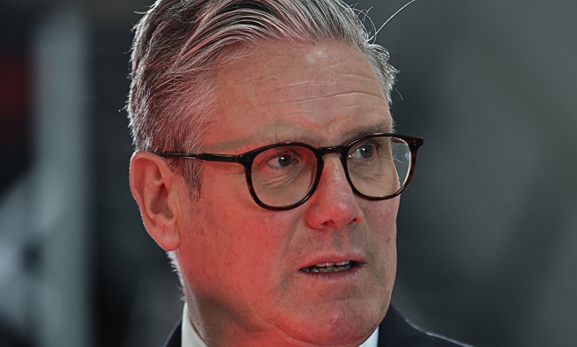 A close-up of Keir Starmer.