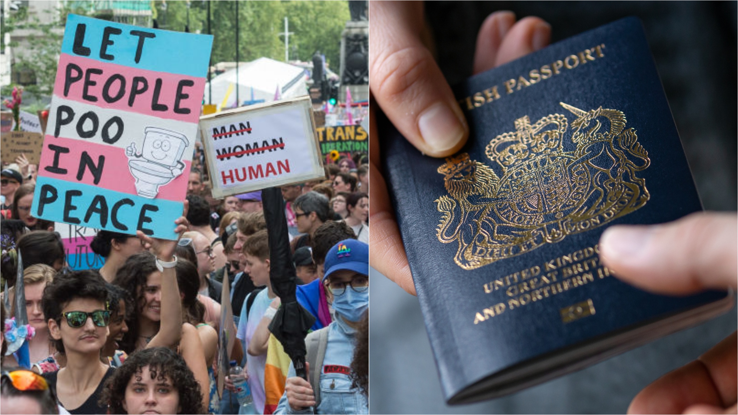 Las personas trans podrían verse obligadas a presentar pasaportes para acceder a los inodoros, bajo la orientación de EHRC propuesta