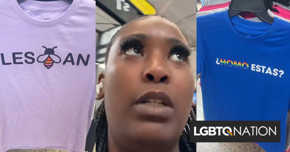 Lesbian llama a la ropa de Corny Pride: "Podemos omitir el Mes del Orgullo ..."