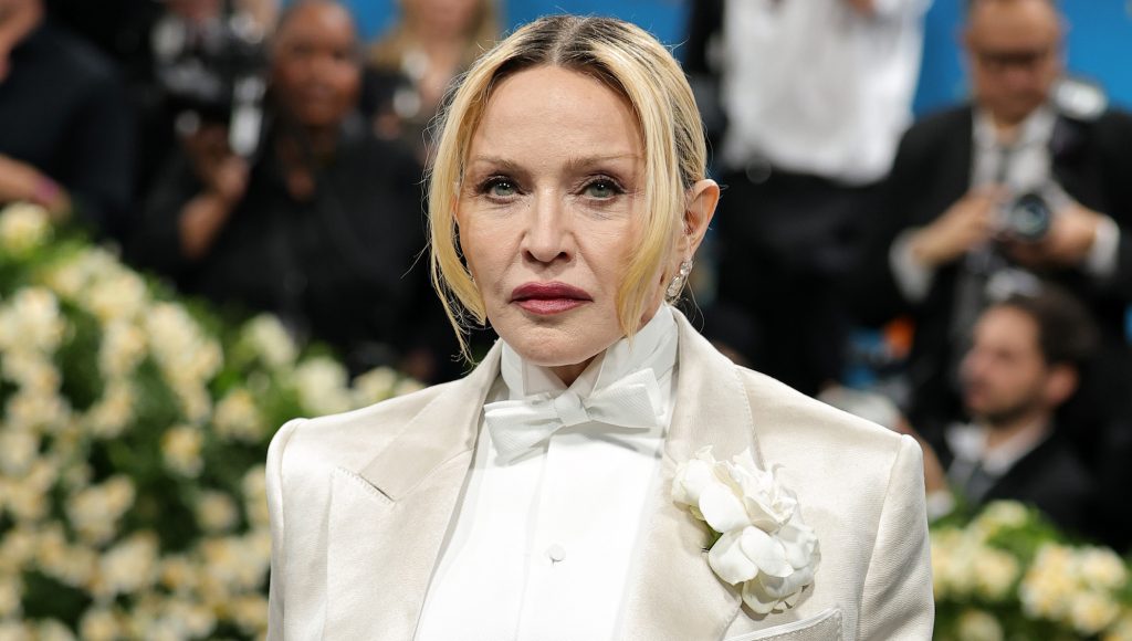 NEW YORK, NEW YORK - MAY 05: Madonna attends the 2025 Met Gala Celebrating