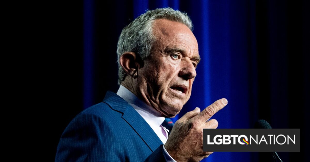 RFK cree que las vacunas están hechas de bebés abortados. No confíe en su informe sobre los niños trans.
