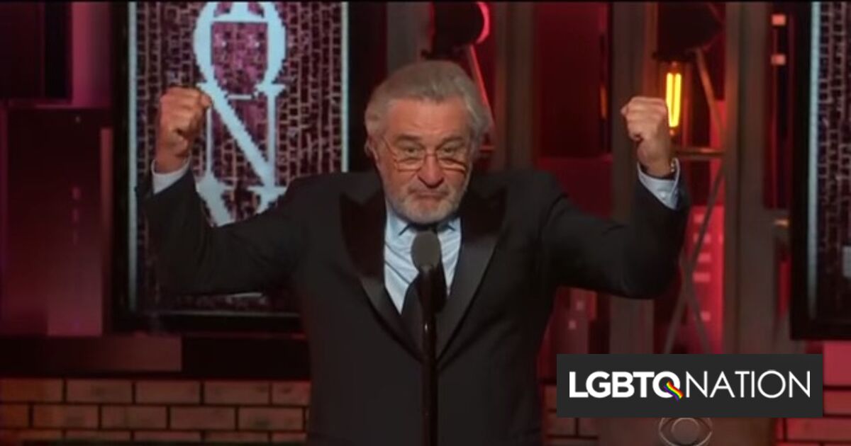 Robert de Niro muestra lo fácil que es amar a sus hijos trans