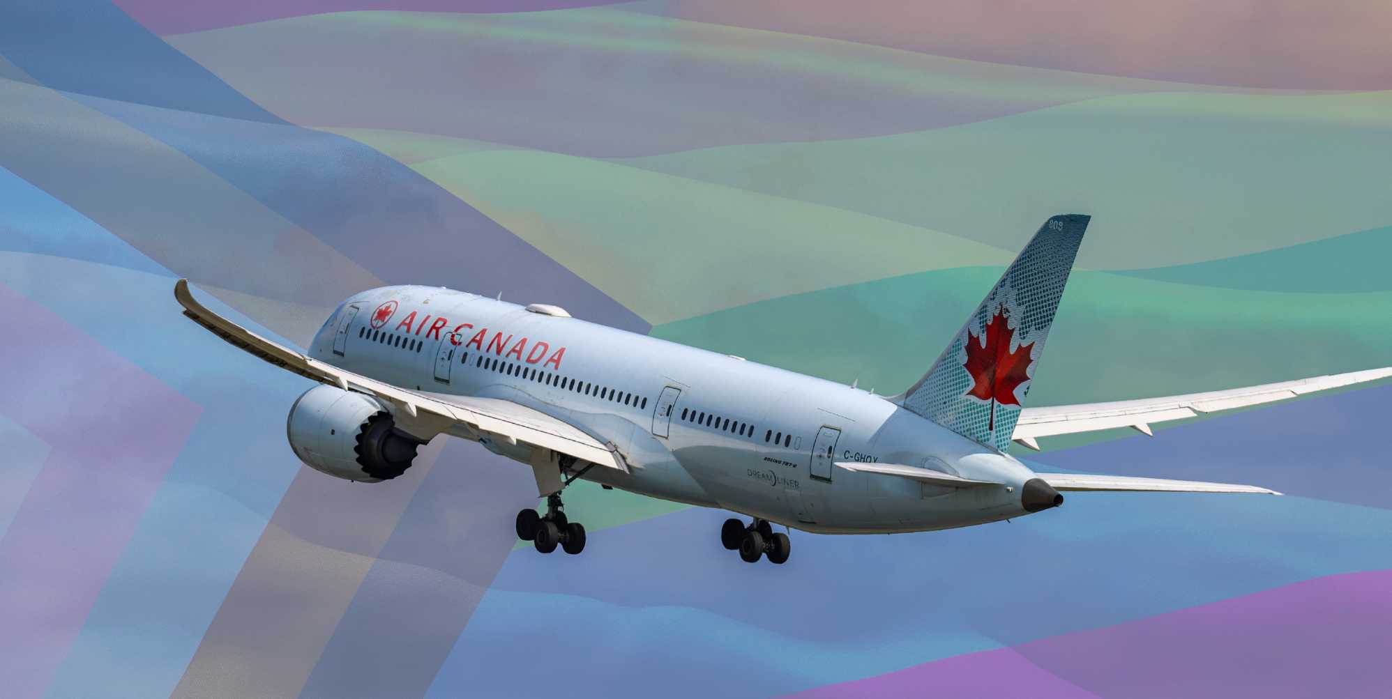 Air Canada lanza el primer vuelo con personal de todos los tripulantes LGBTQ+ para celebrar el Mes del Orgullo