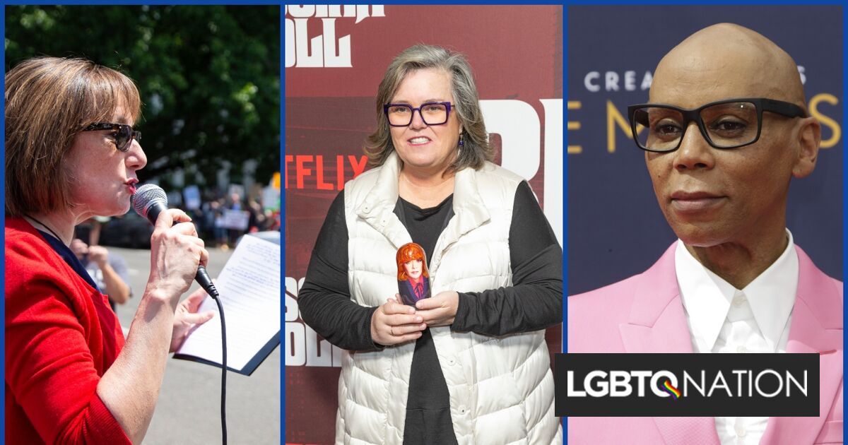 Trump corta la línea LGBTQ+ suicidio, QPOC Break Emmy Records y Rosie amenazados con la pérdida de ciudadanía