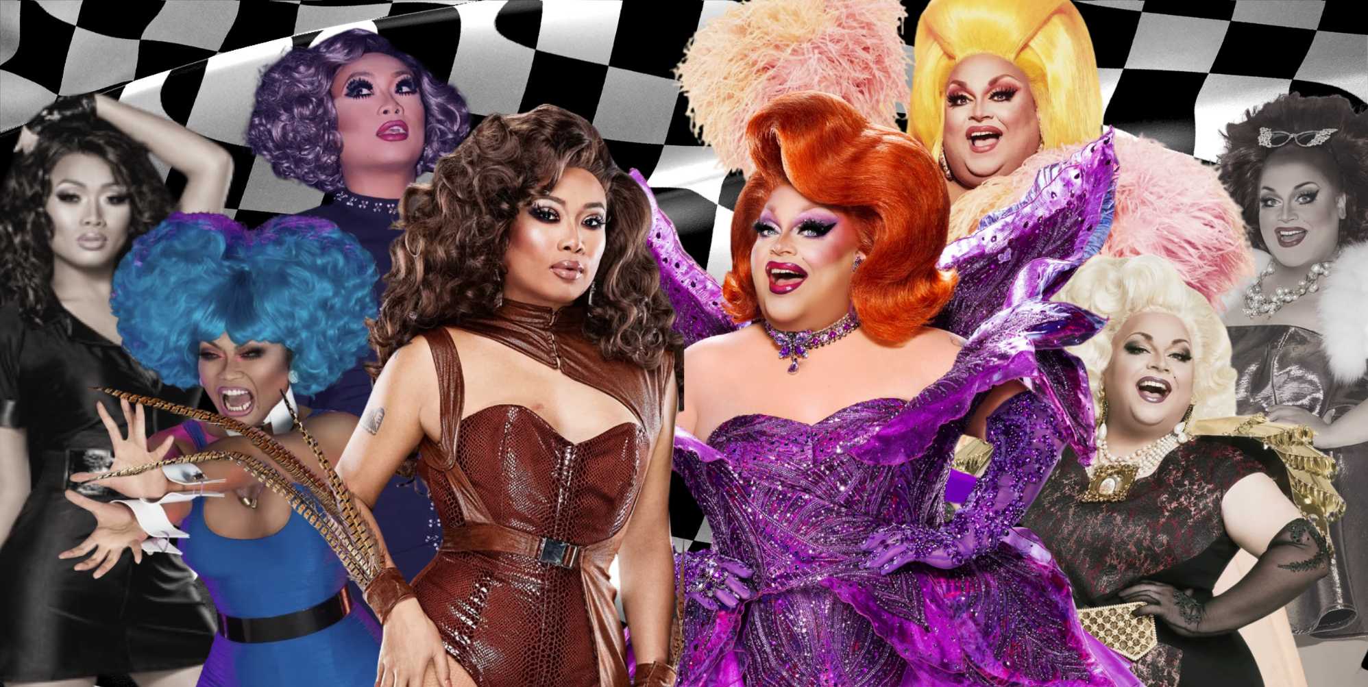 Aquí están cada reina de la carrera de arrastre de RuPaul para competir cuatro veces