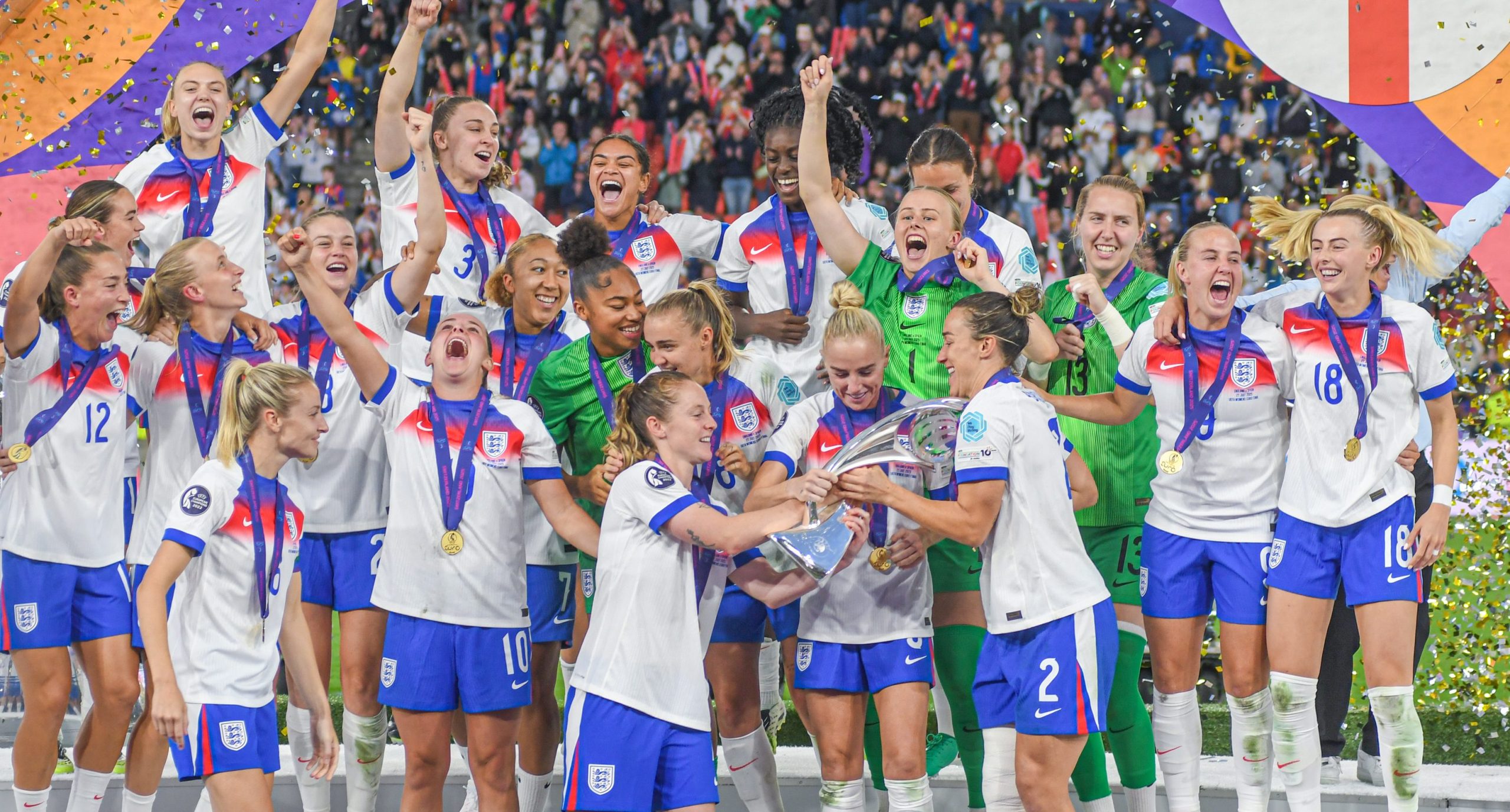 Las leonas queer de Inglaterra lideran las celebraciones después de que los euros femeninos históricos ganan: "No otro"
