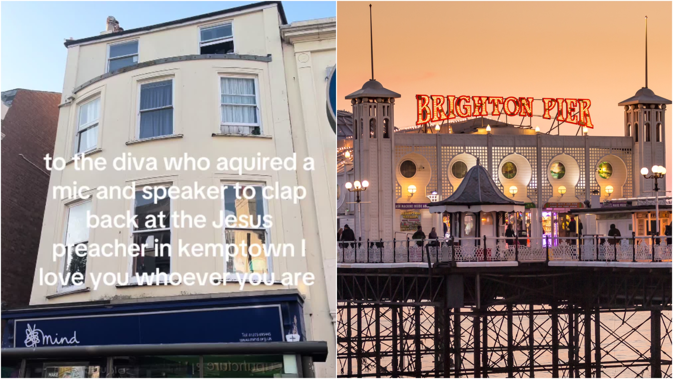 Mujer ahoga anti-LGBTQ+ predicador con su propio megáfono en hilarante clip viral de tiktok