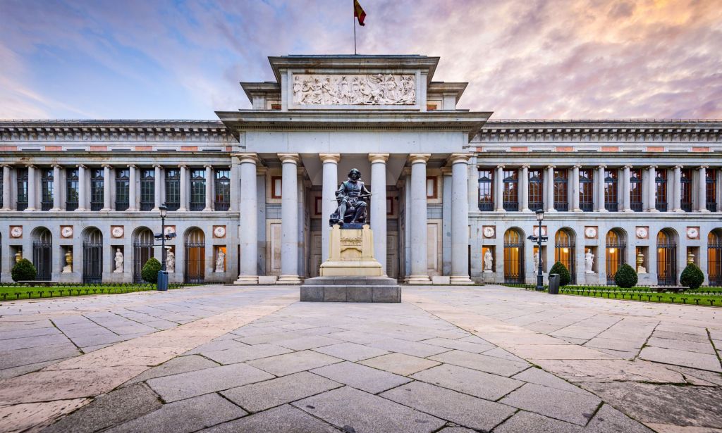 El Museo del Prado, Madrid.