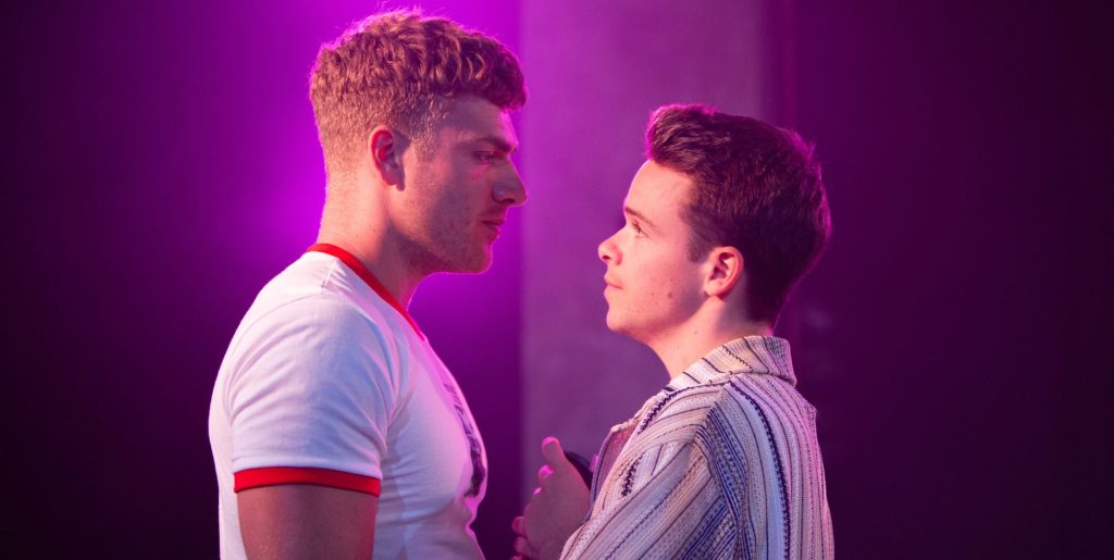 Daniel Bravo and Lewis Cornay as Michael and Rafe in Four Play