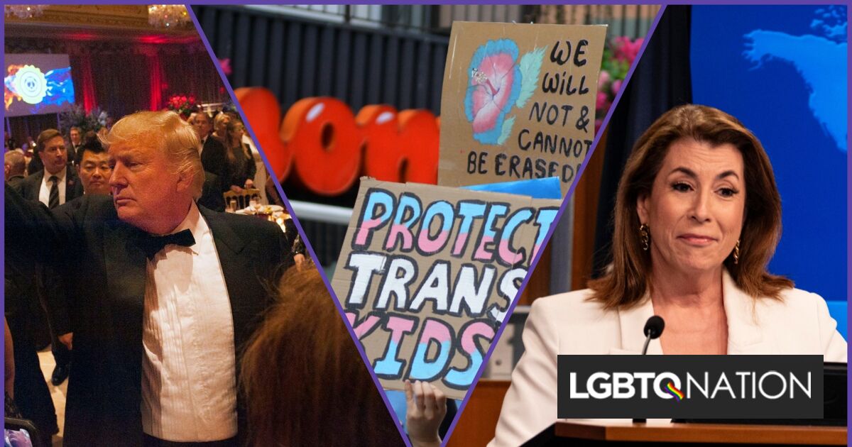 Los estudiantes homosexuales obtienen Caned, Trump reduce los fondos para iniciativas LGBTQ+, Tammy Bruce para representarnos