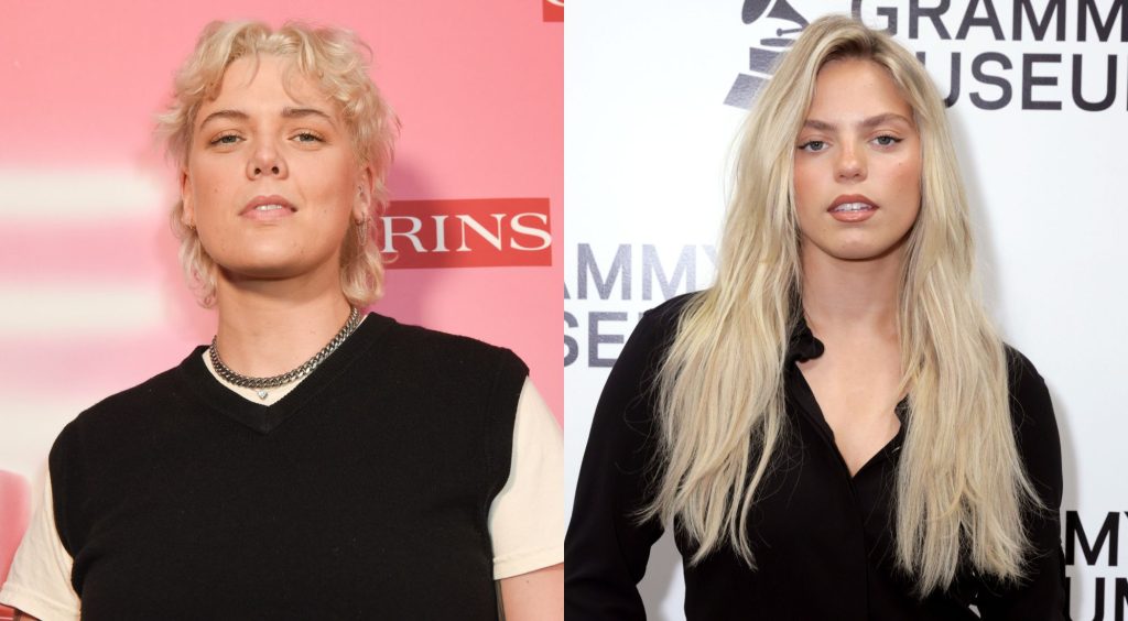 Betty Who (L) and Renee Rapp (R)