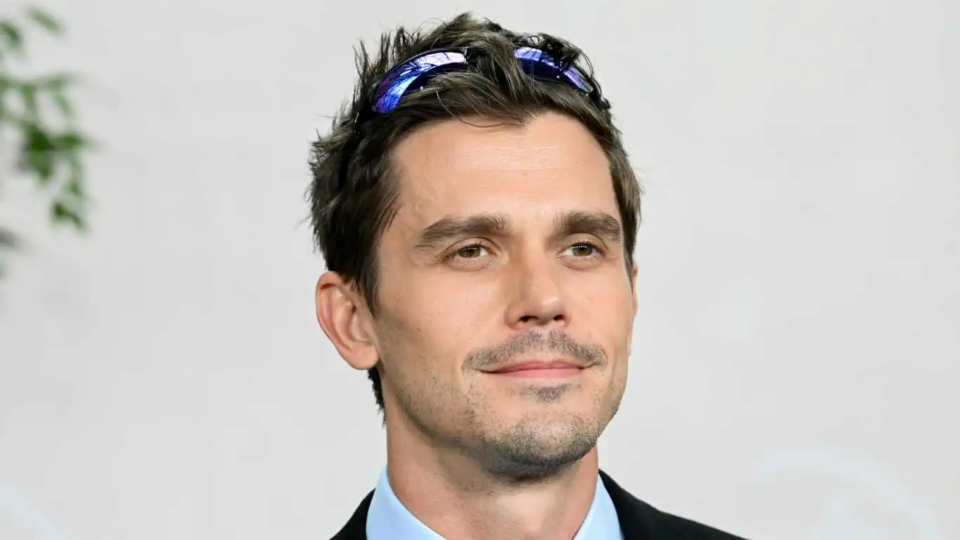 Antoni Porowski at the Disney 2025 Upfront Red Carpet held at North Javits Center on May 13, 2025 in New York, New York.