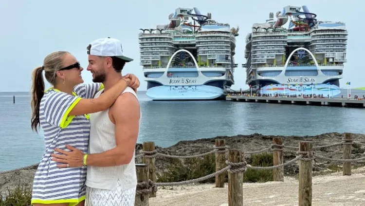 JoJo Siwa y Chris Hughes llaman la atención con romance de cruceros alimentado por PDA