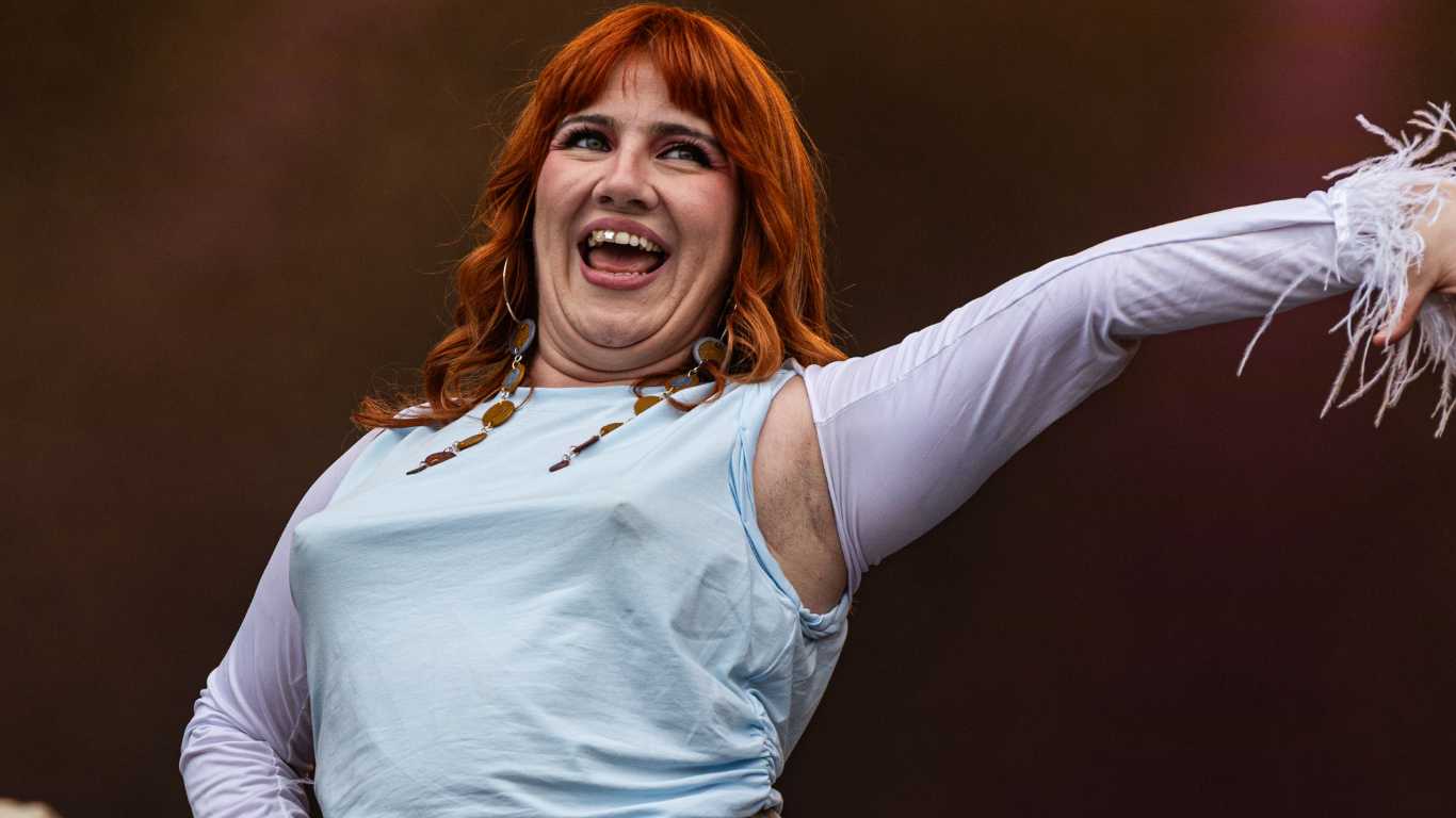 Irish singer, songwriter, and musician Ciara Mary-Alice Thompson, known professionally as CMAT.