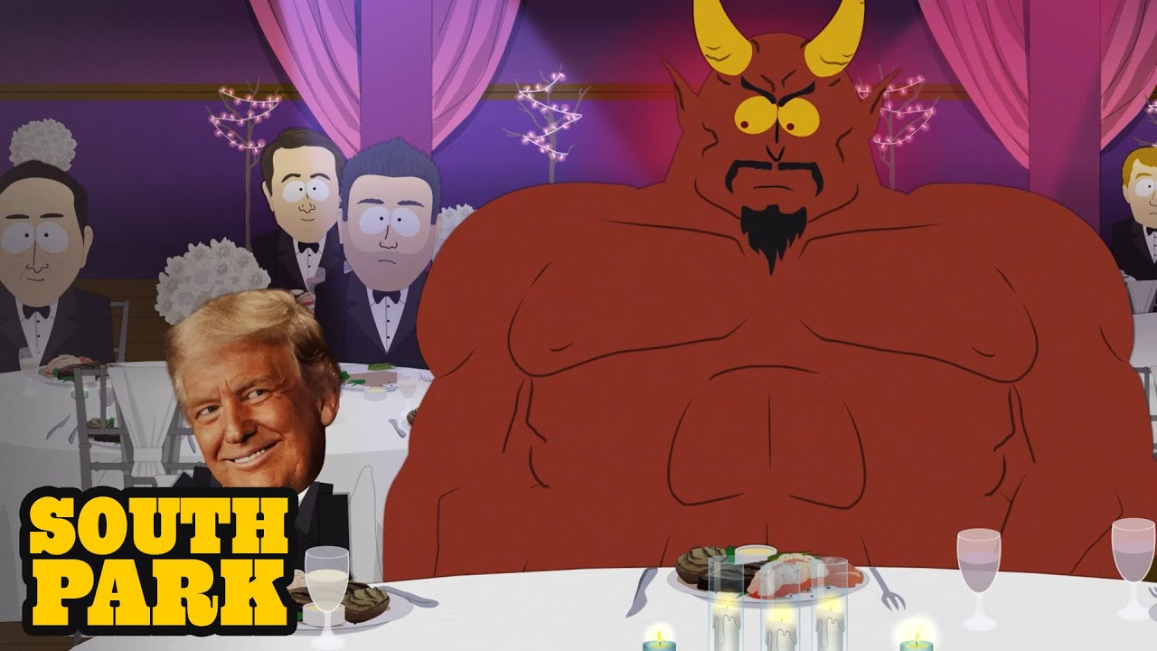 South Park no muestra signos de lanzar sus golpes cuando Trump Horny Trump Satanás en un nuevo episodio teaser