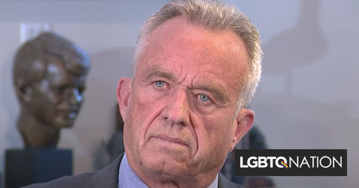 ¿Quién es Robert Kennedy Jr.? ¿Dónde se encuentra en los problemas LGBTQ+?