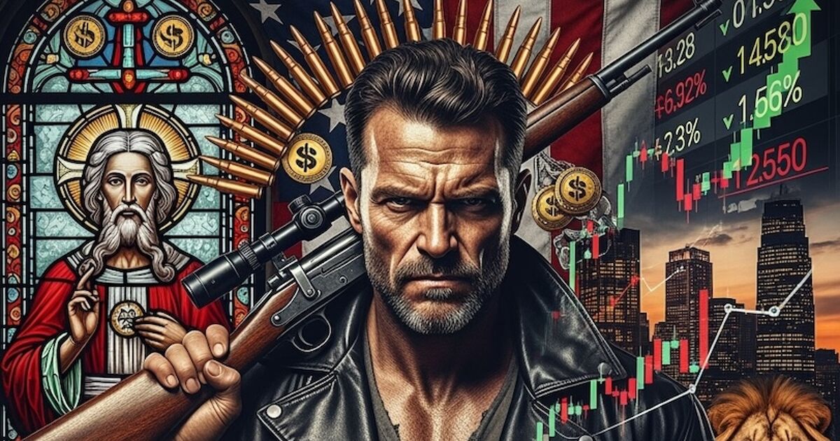 Las armas son una parte necesaria para mantener la hipermasculinidad tóxica y el capitalismo