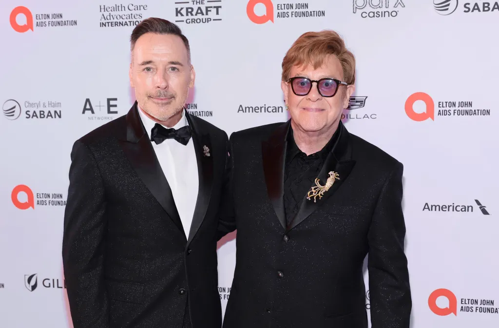 David Furnish y Elton John