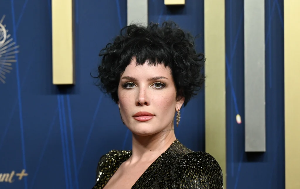 Halsey at the 77th Primetime Emmy Awards. She