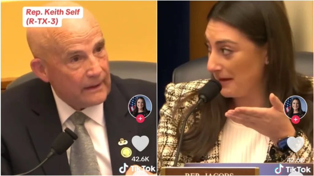 La representante Sara Jacobs escuele hilarantemente a los miembros del Congreso republicano sobre el uso del pronombre