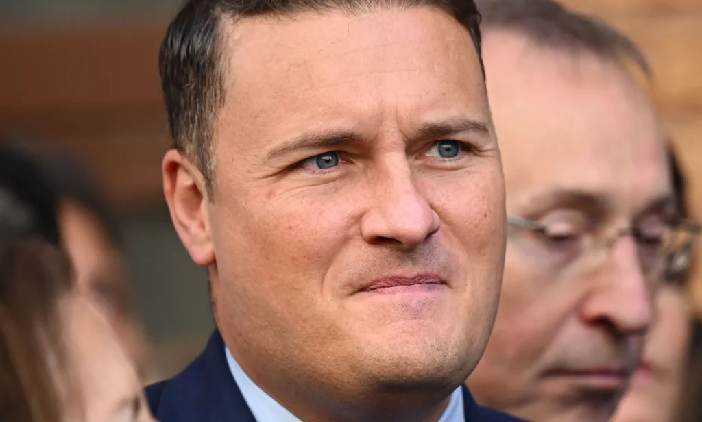 Wes Streeting, pictured.