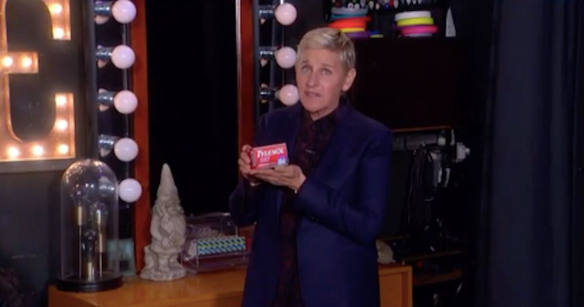 El nuevo "gay tylenol" de Ellen DeGeneres podría no curar los dolores de cabeza, pero ciertamente ofrece risas