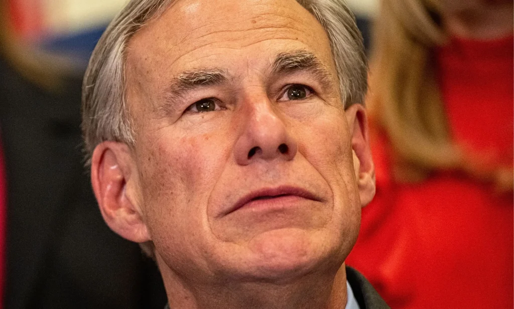 Texas governor, Greg Abbott.