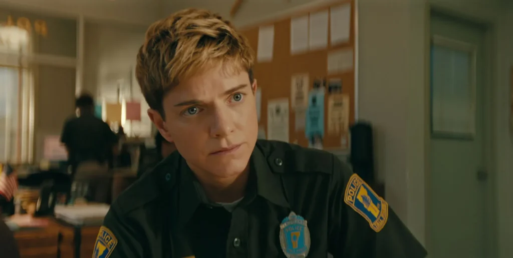 Mae Martin plays trans cop Alex in Netflix thriller Wayward.