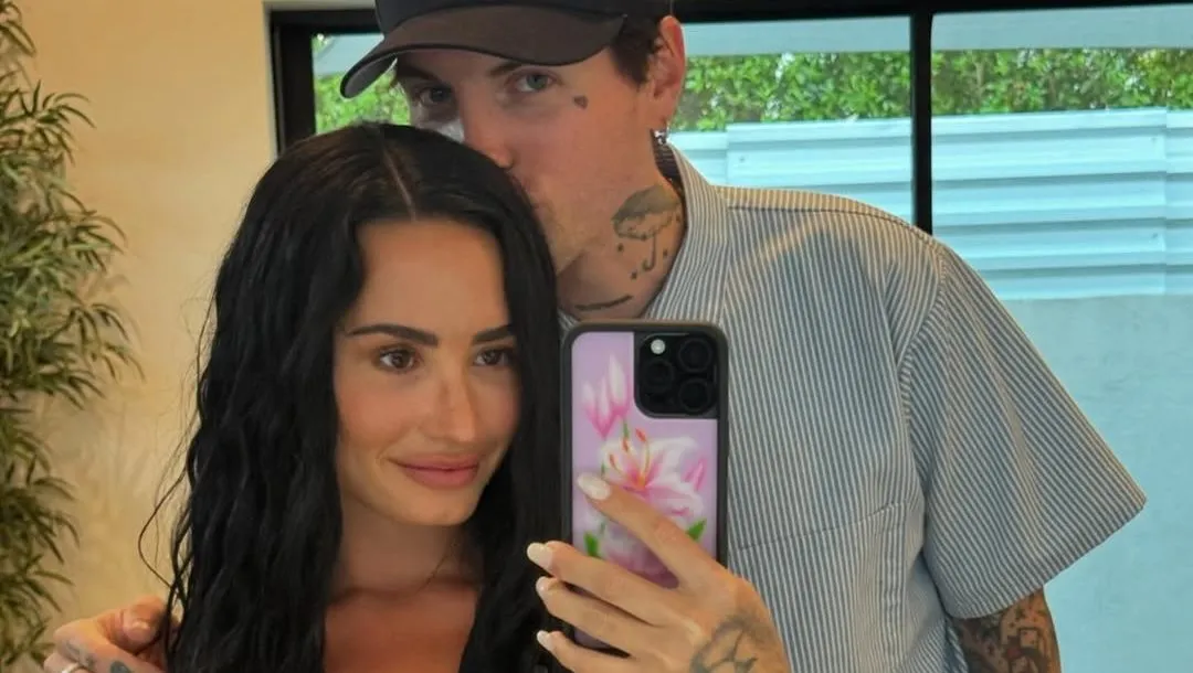 Demi Lovato has discussed working with her husband on her upcoming album