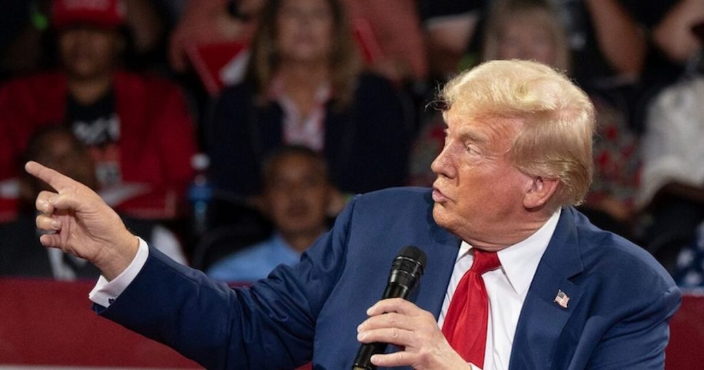 Donald Trump le dice a la mentira descarada sobre por qué Jimmy Kimmel fue expulsado del aire