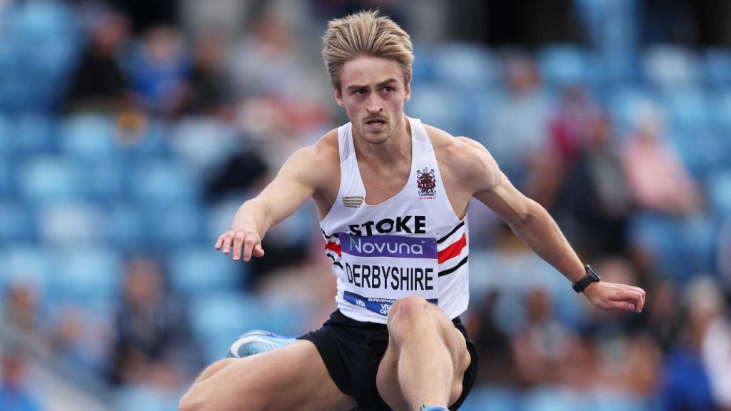 400m hurdler Seamus Derbyshire.